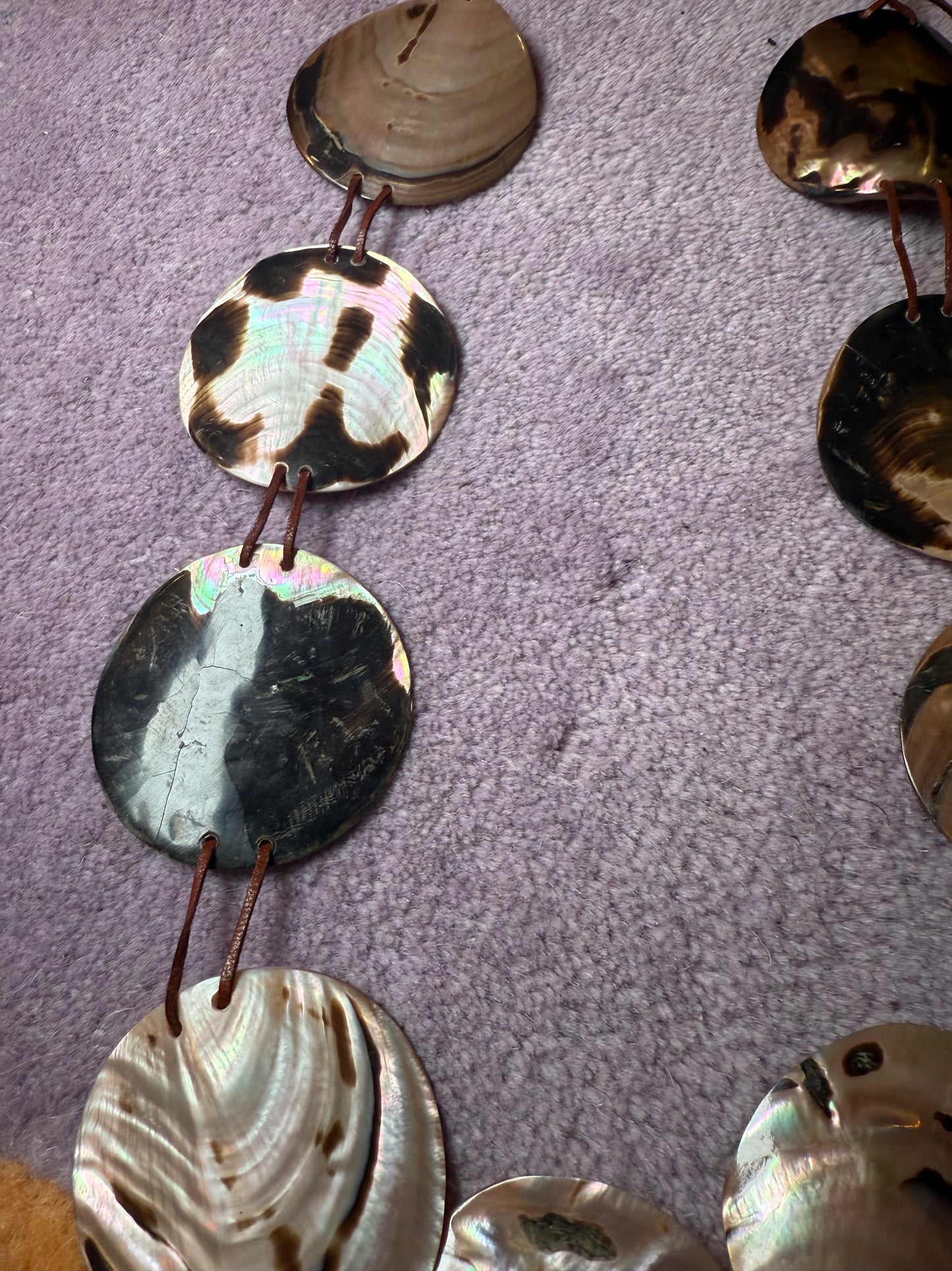 Iris Apfel's Vintage Massive Shell Necklace
