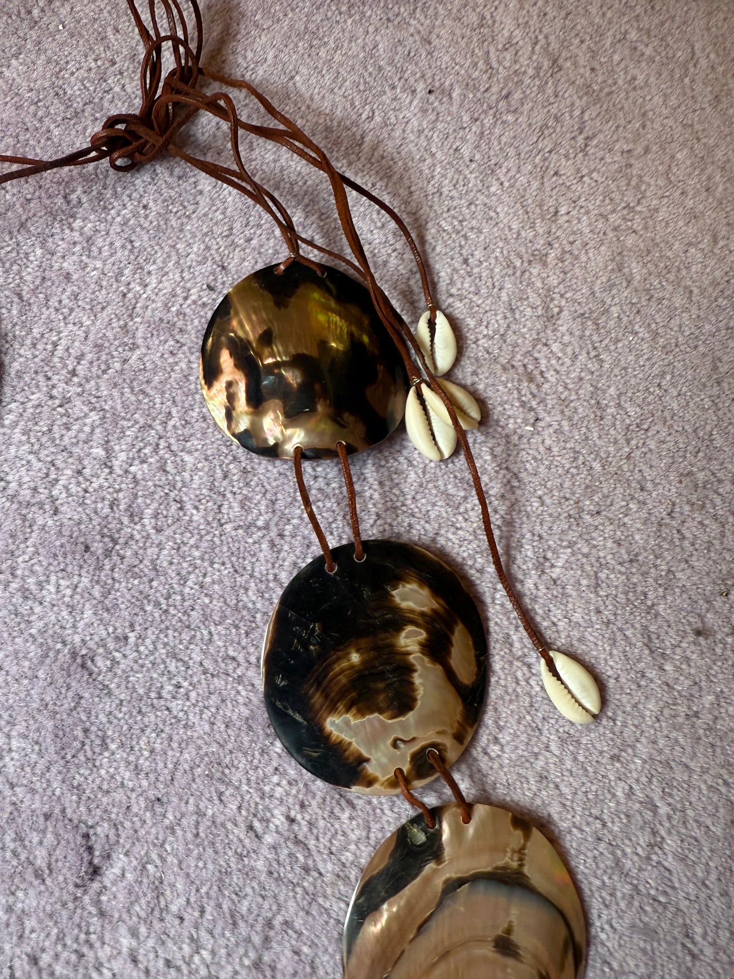 Iris Apfel's Vintage Massive Shell Necklace