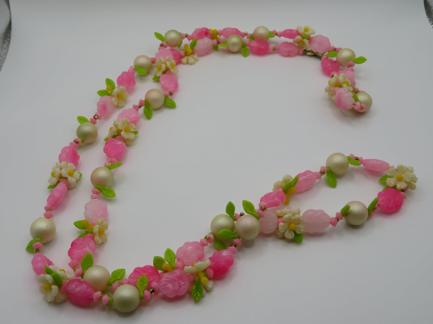 Vintage Flower Fairy Necklace