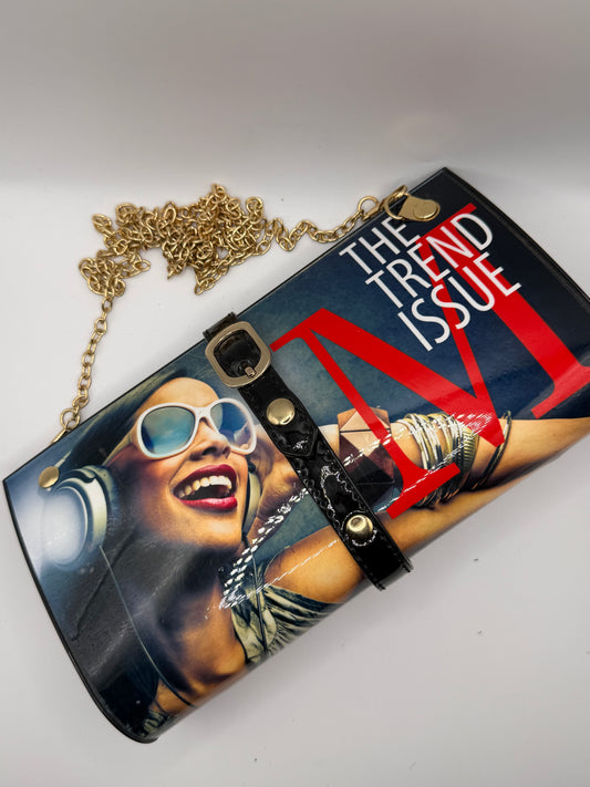 Vintage Magazine Clutch Trend Issue Bag