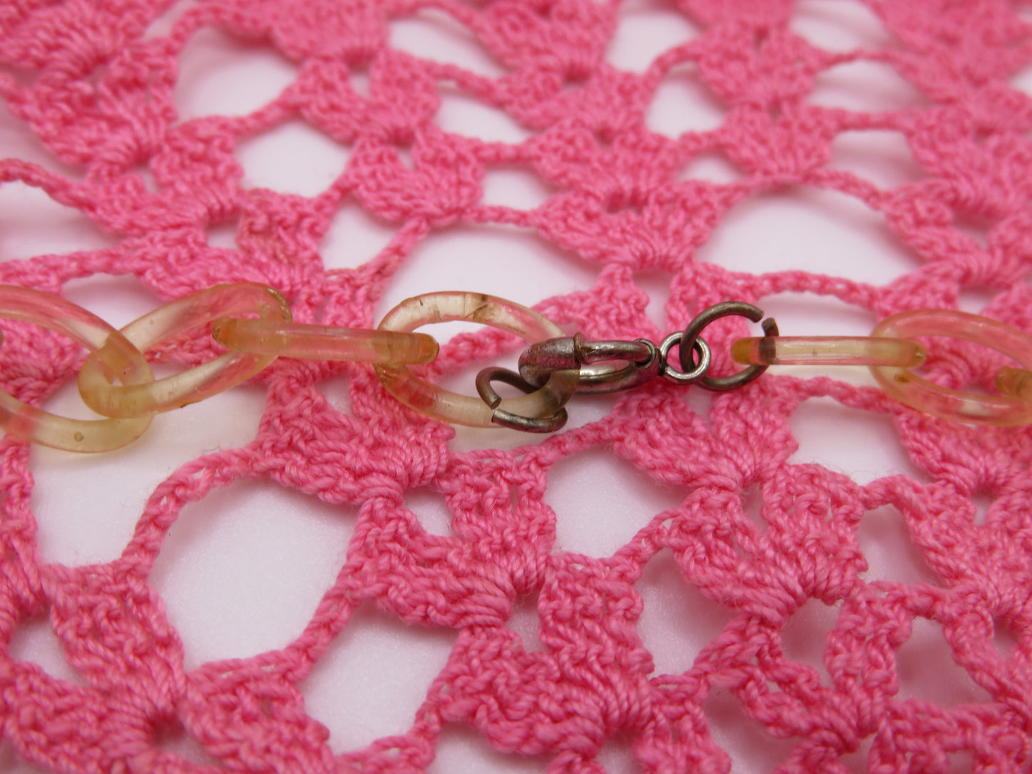 Vintage Celluloid Bakelite Apple Juice Cherry Necklace