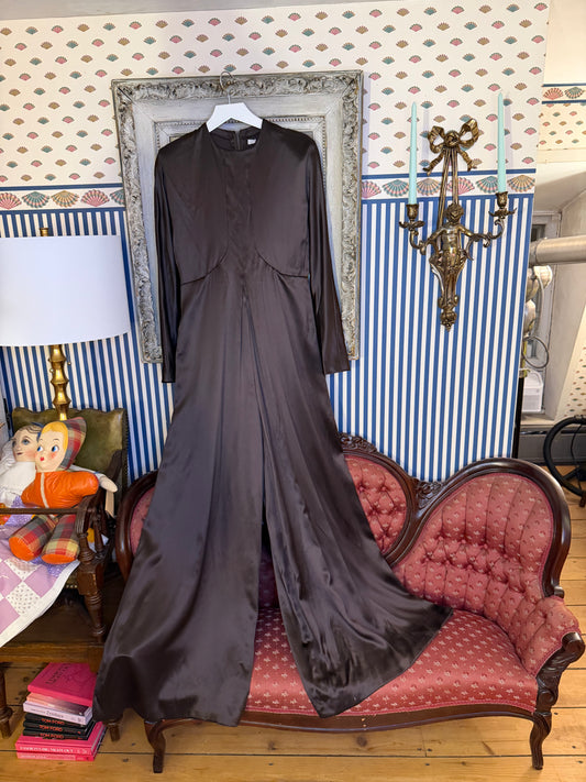 Iris Apfel's Vintage Nina Ricci Haute Couture Silk Jumpsuit - Met Museum Exhibition Piece