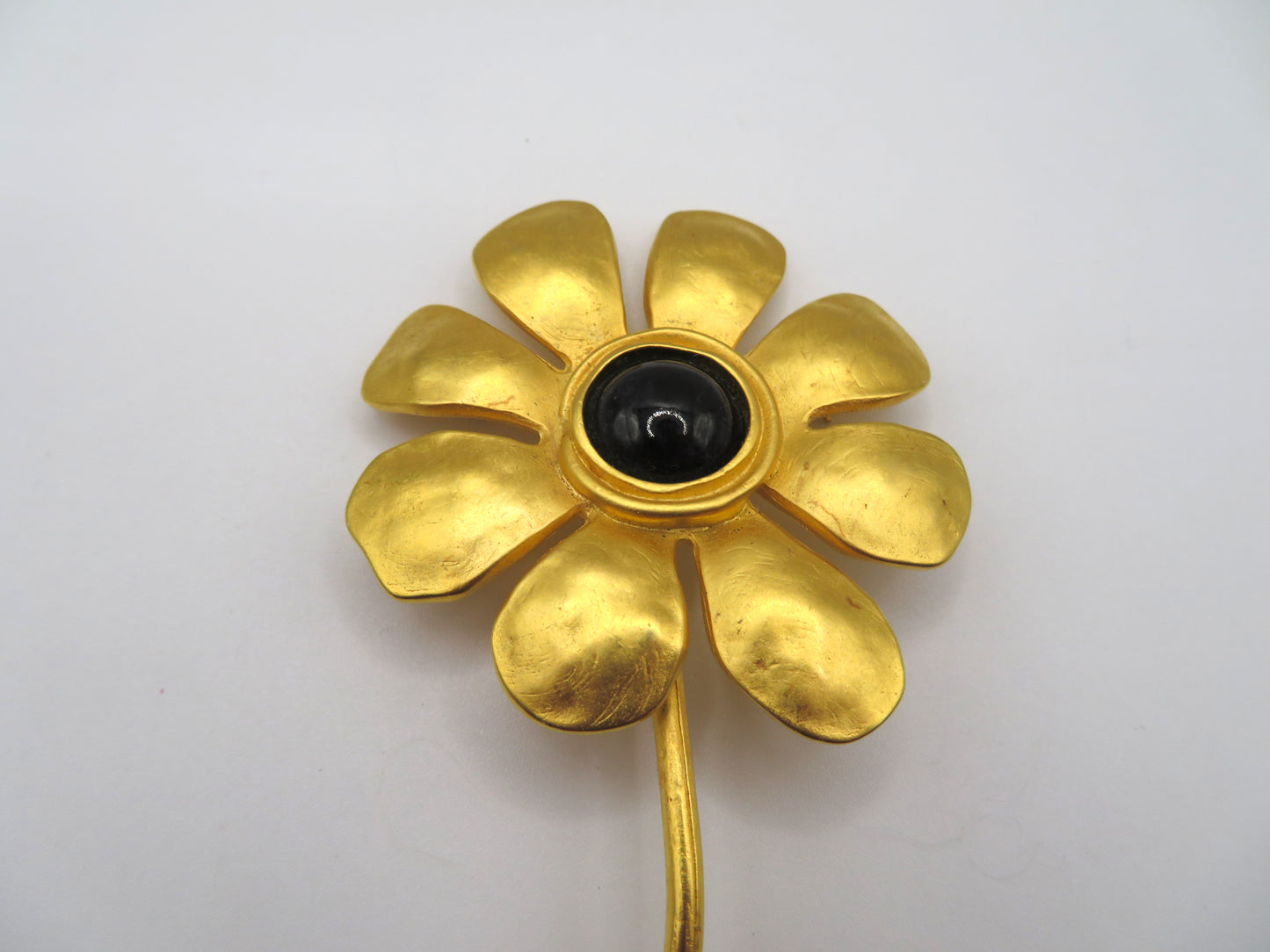 Vintage Karl Lagerfeld 1991 Extra Large Flower Brooch