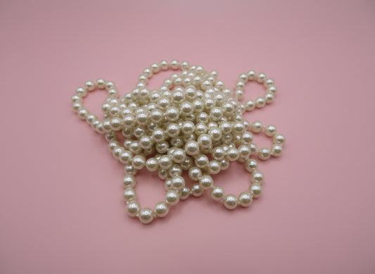 Vintage Super Extra Long Pearl Necklace