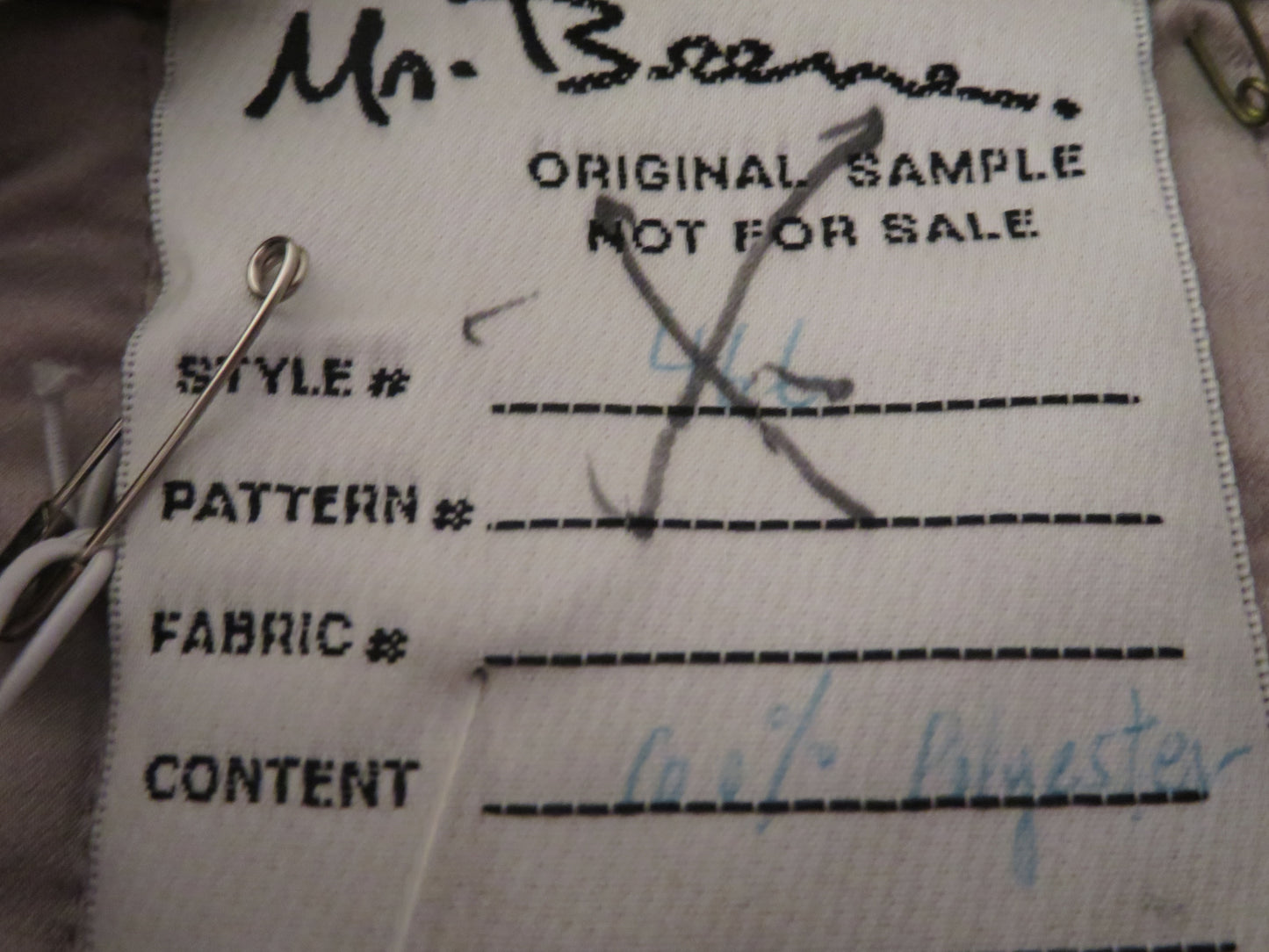 Iris Apfel's Vintage Mr. Beene Sample Jacket