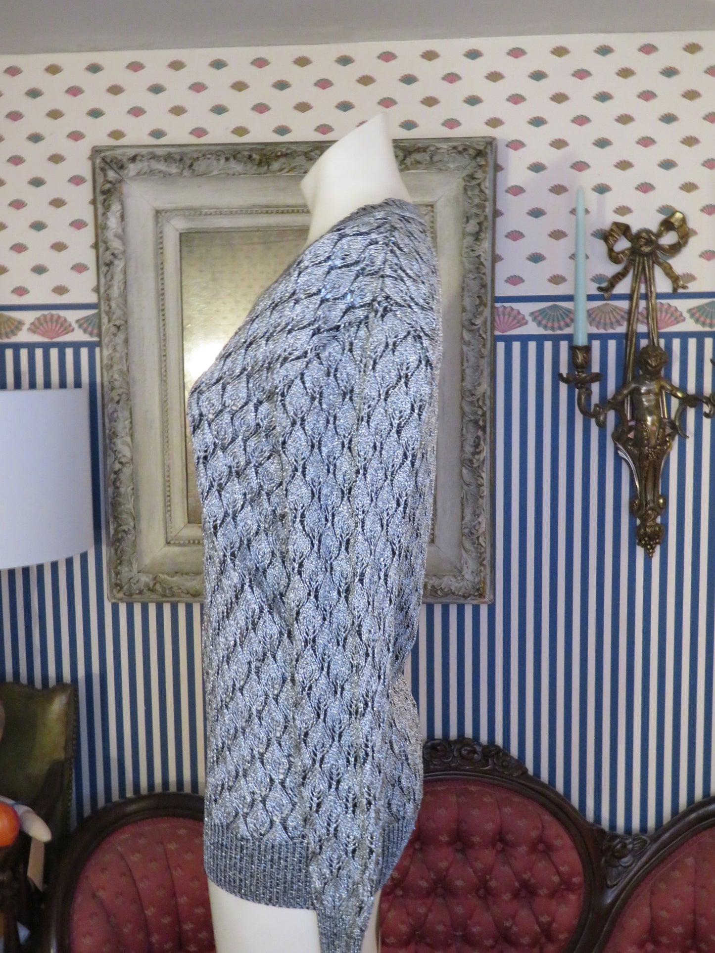 Iris Apfel's Vintage Cozy Japanese Sweater