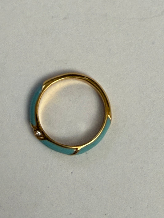 Iris Apfel's Enamel Pinky Ring