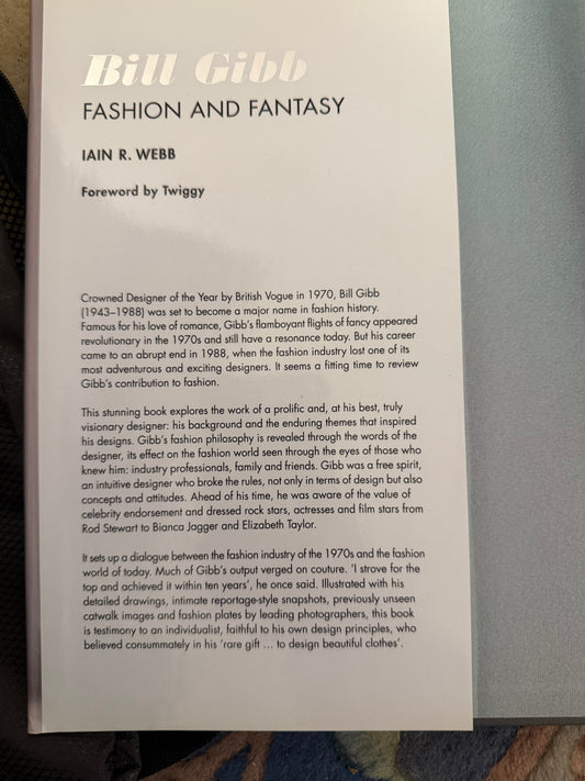 Iris Apfel's Personal Bill Gibb: Fashion and Fantasy Book