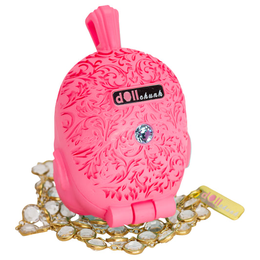 Bubble Gum Baby Doll Locket Necklace