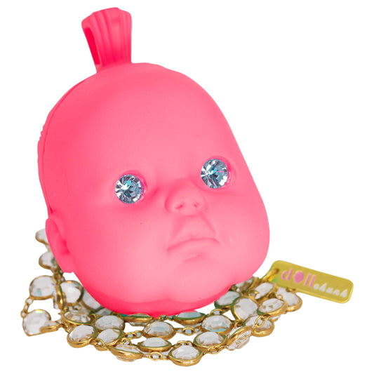 Bubble Gum Baby Doll Locket Necklace