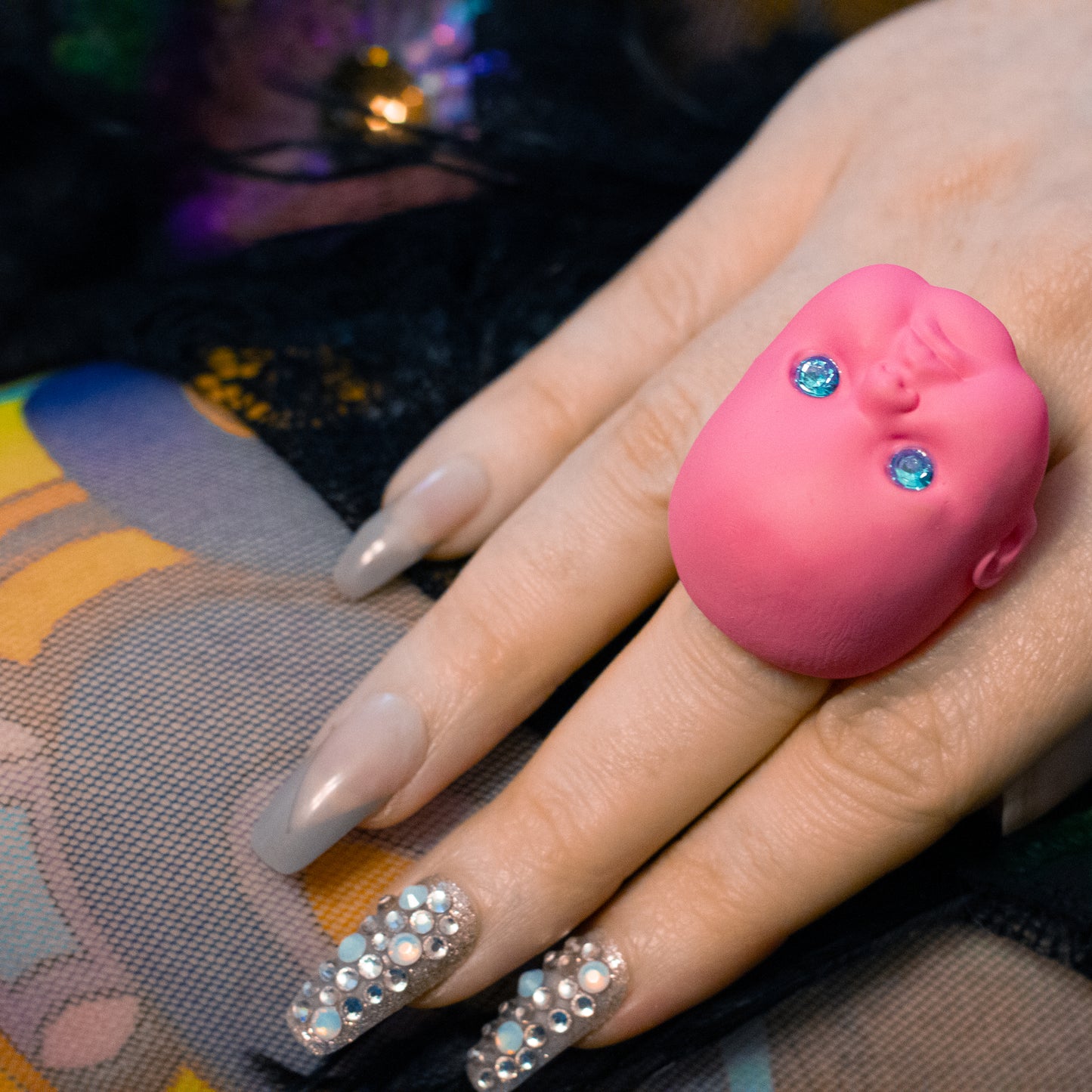Bubble Gum Baby Doll Ring