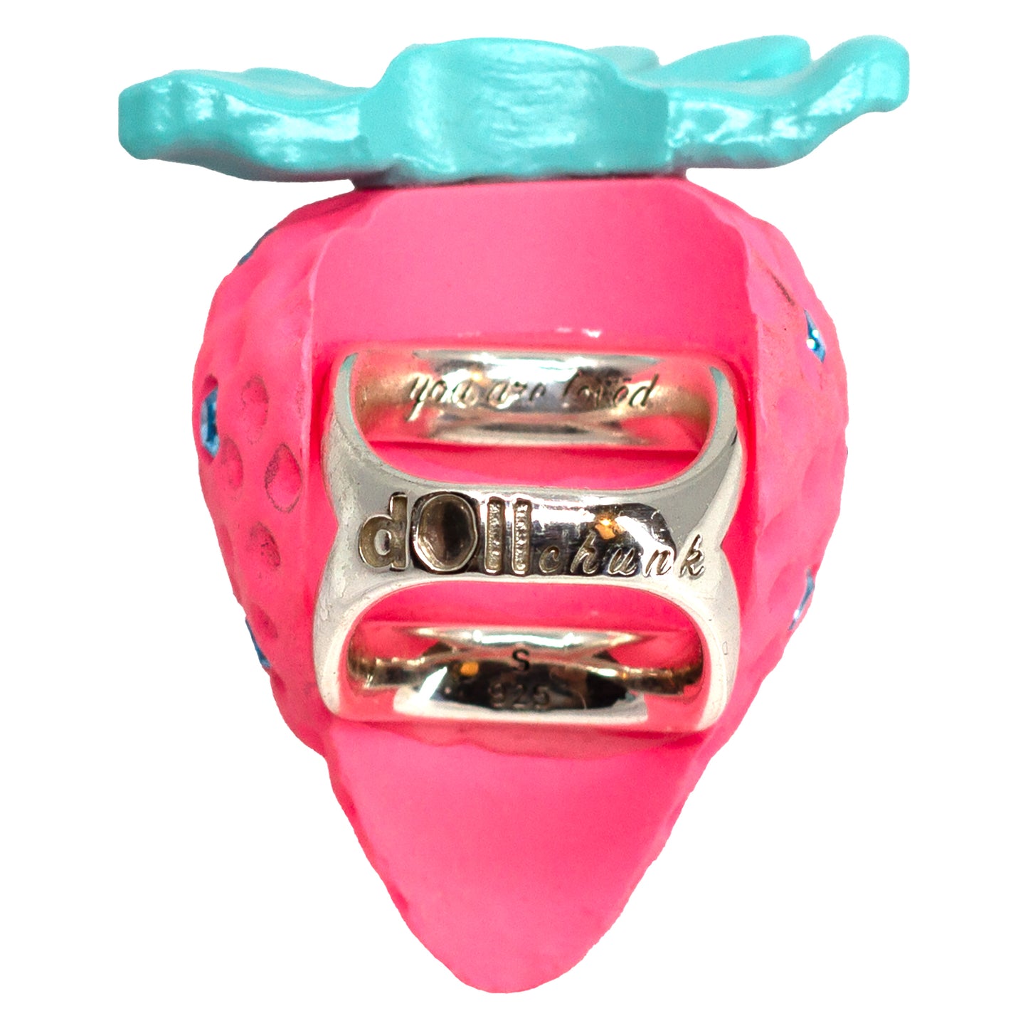 Bubble Gum Strawberry Ring