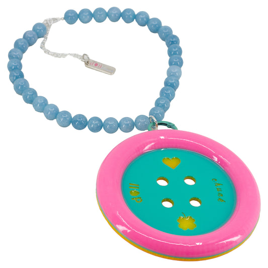 The Everything Button All-in-One Necklace, Hair Clip, Brooch & Charm