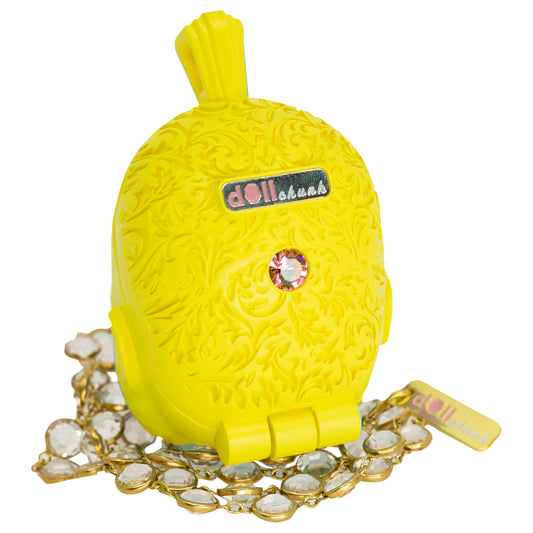 Strawberry Lemon Tart Baby Doll Locket Necklace