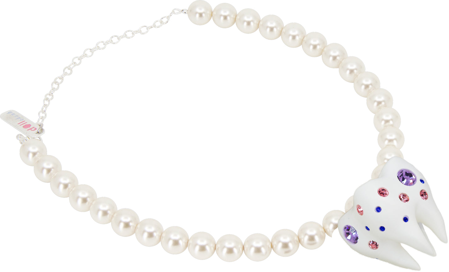 Sweet Tooth Pearl Necklace