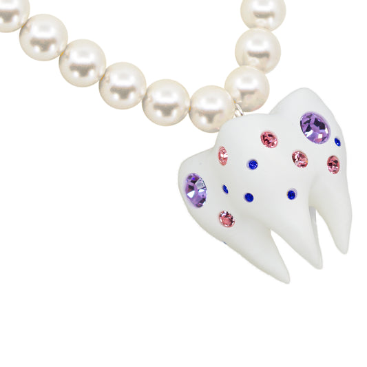 Sweet Tooth Pearl Necklace