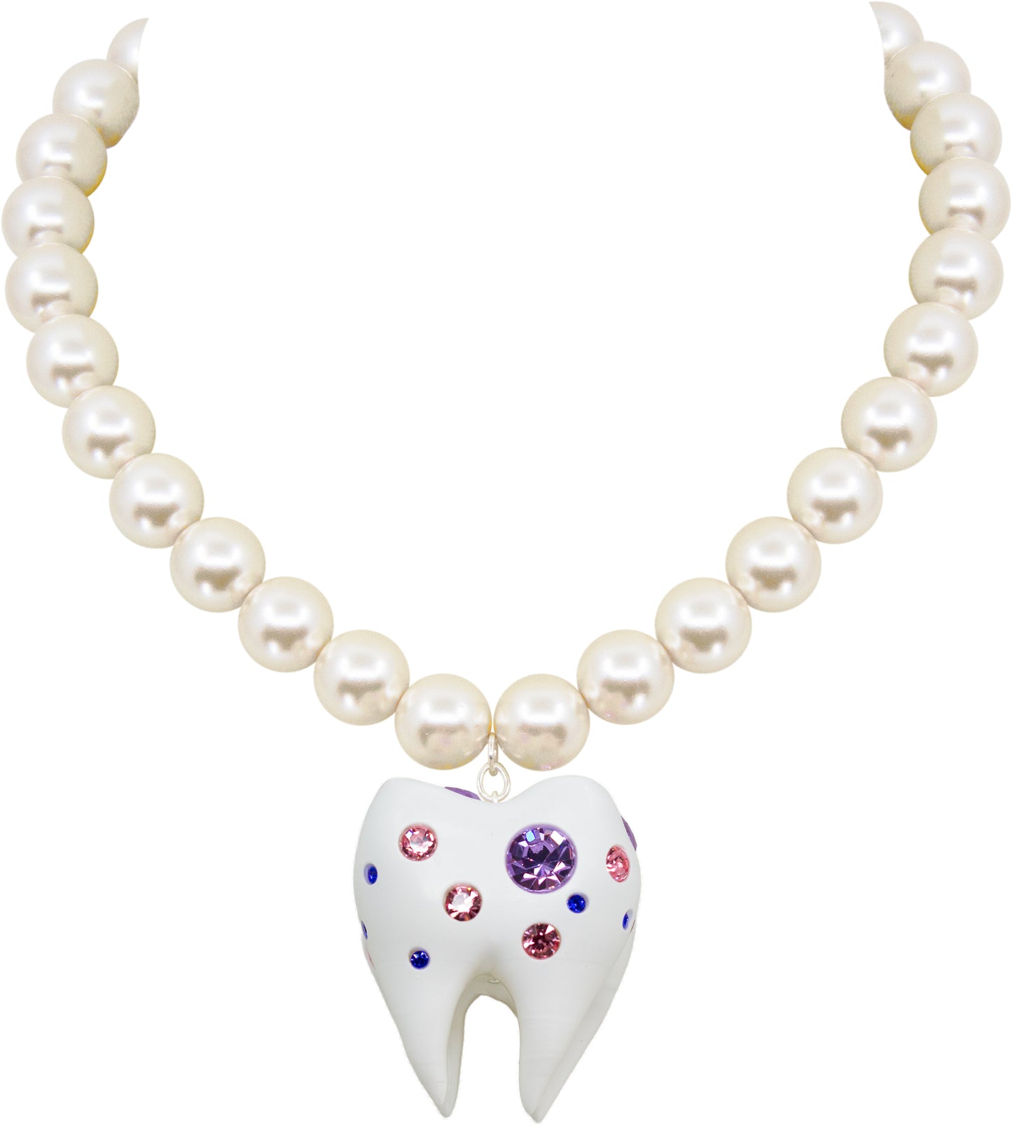 Sweet Tooth Pearl Necklace