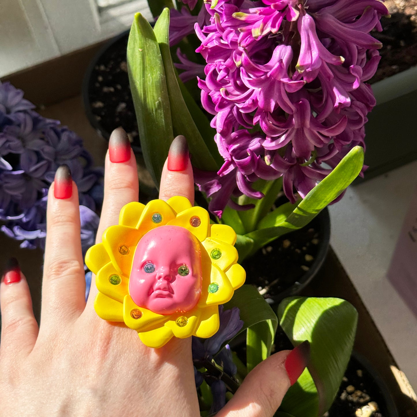 Flower Child Doll Ring
