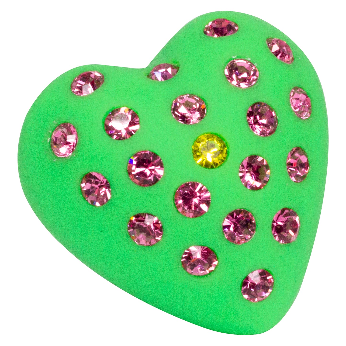Watermelon Heart Puff Ring