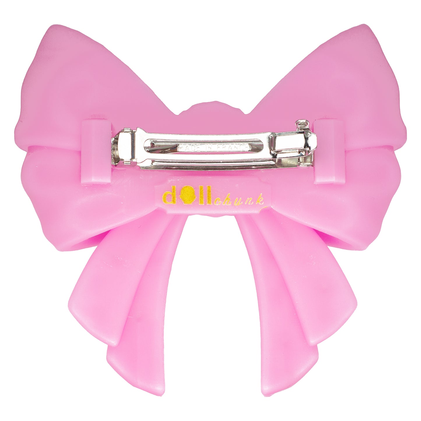 Luna Bow Puff French Barrette