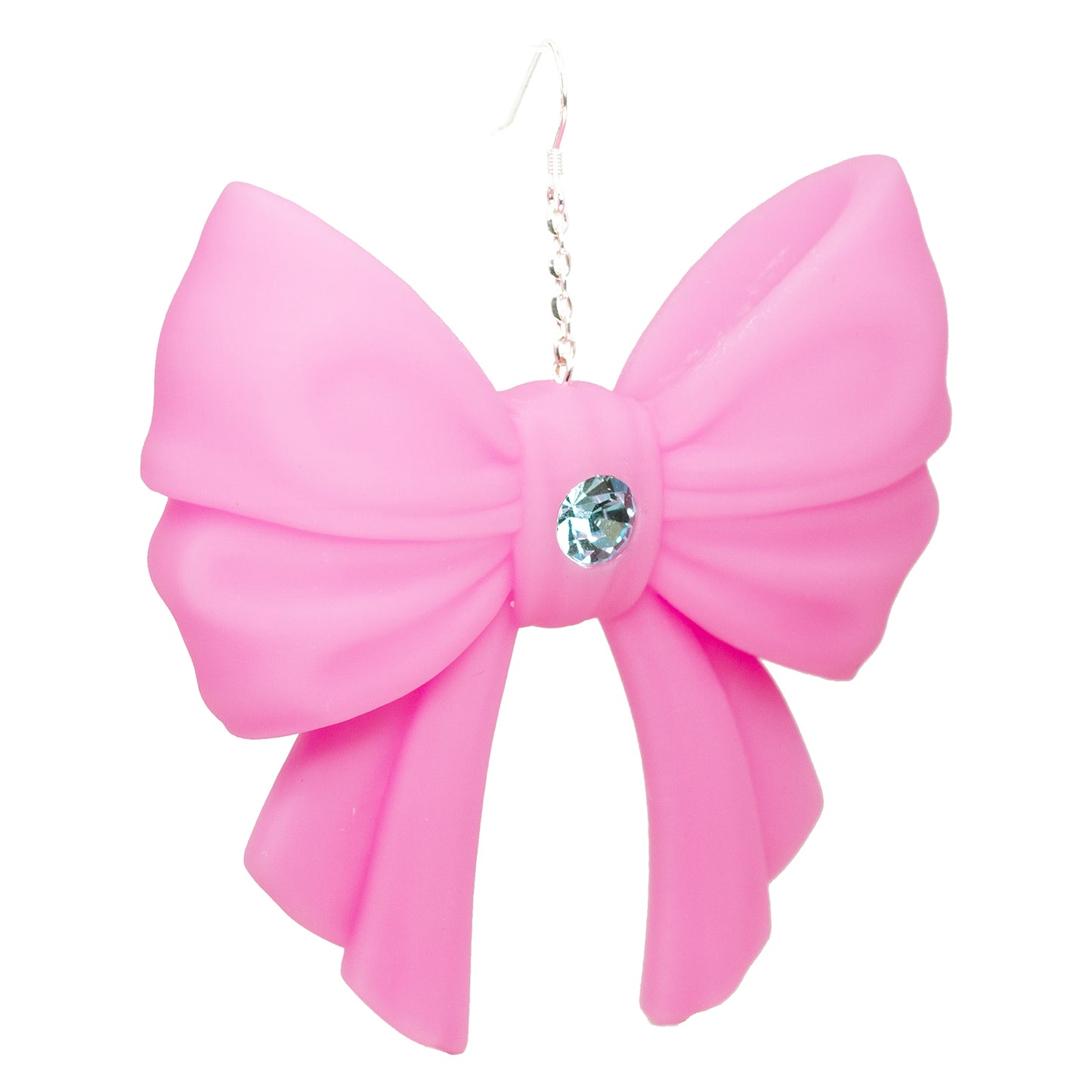 Luna Bow Puff Earrings