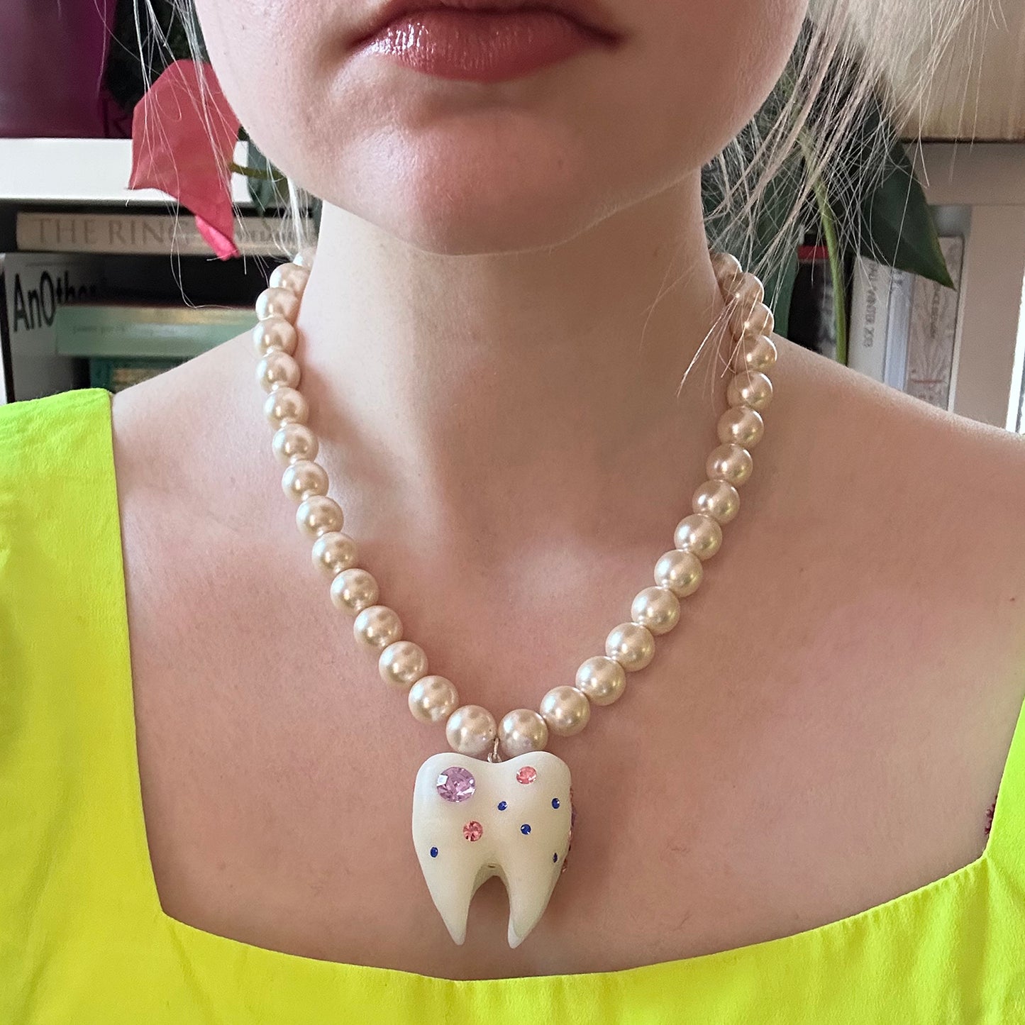 Sweet Tooth Pearl Necklace