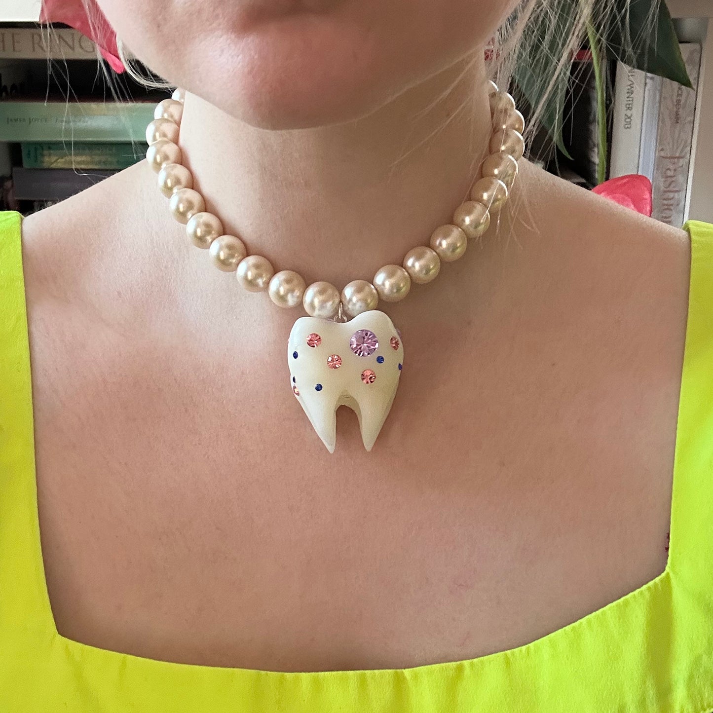 Sweet Tooth Pearl Necklace