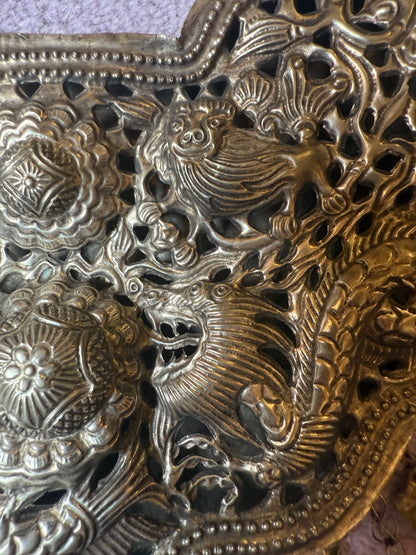 Iris Apfel's Vintage Highly Documented Monumental Chinese Miao Jingle Necklace