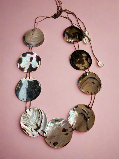 Iris Apfel's Vintage Massive Shell Necklace