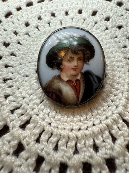 Antique Victorian Little Lad Pin