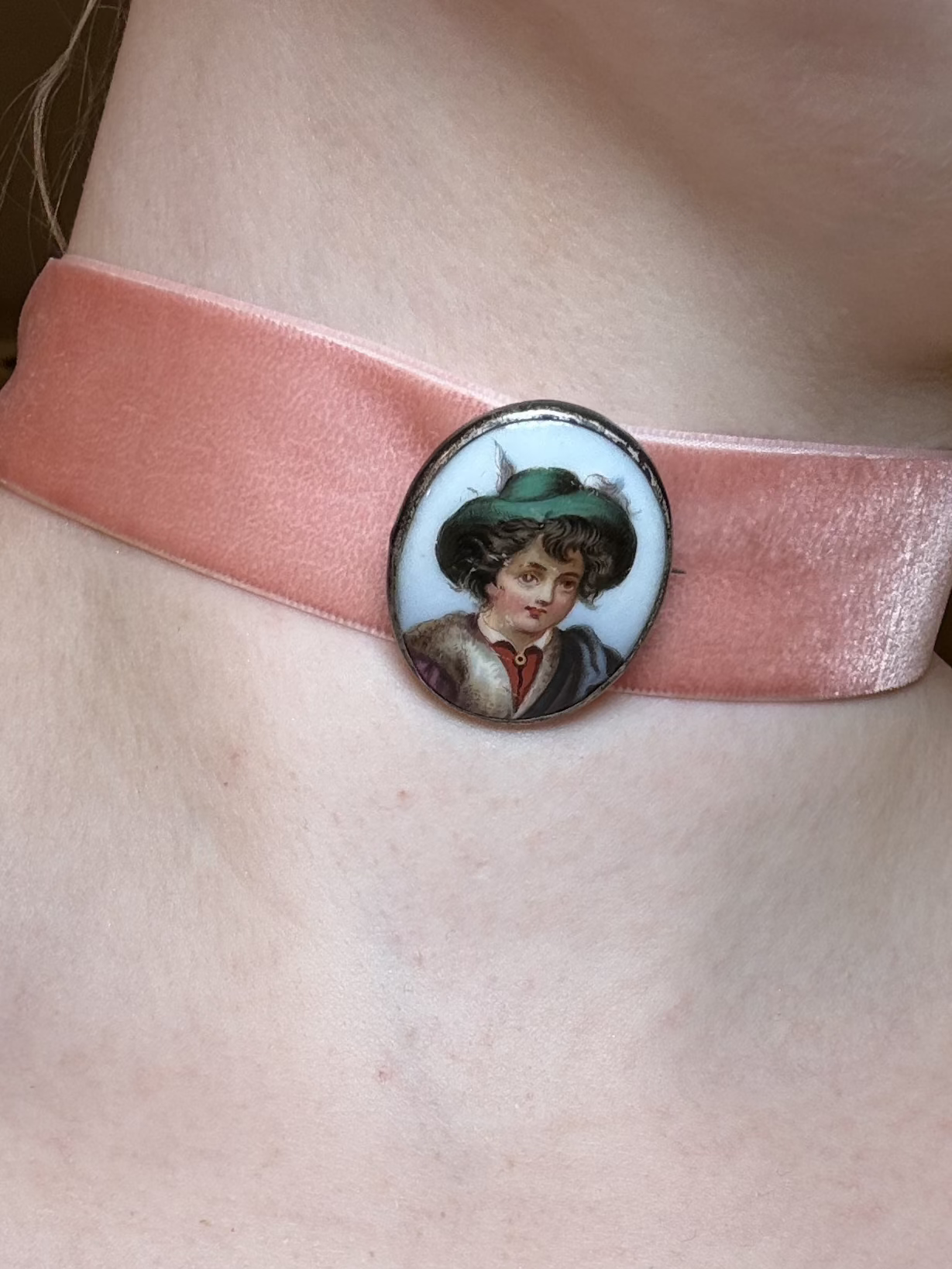 Antique Victorian Little Lad Pin