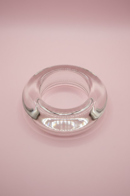 Vintage Patricia Von Musulin Modernist Lucite Chunky Bangle Bracelet