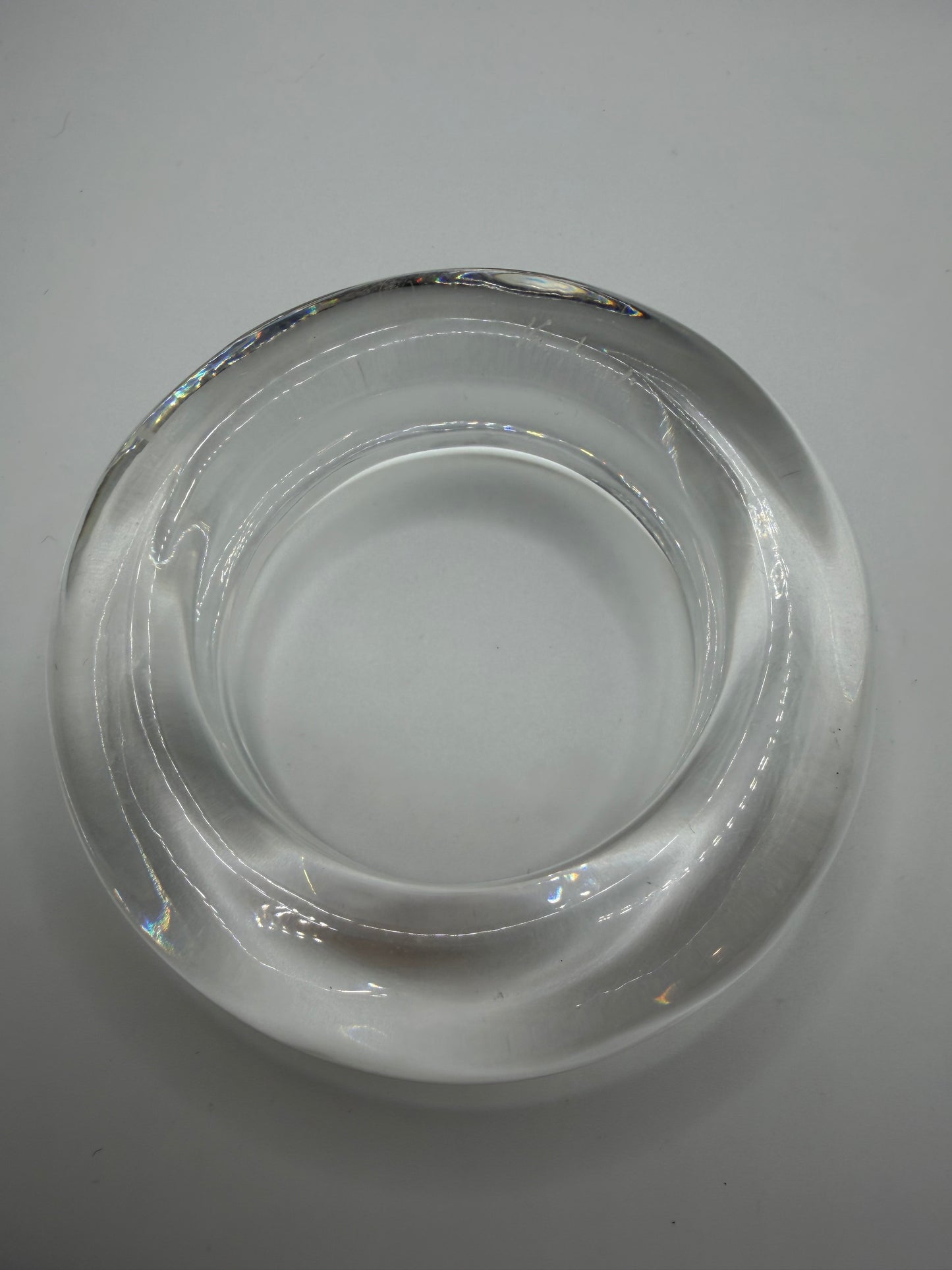 Vintage Patricia Von Musulin Modernist Lucite Chunky Bangle Bracelet