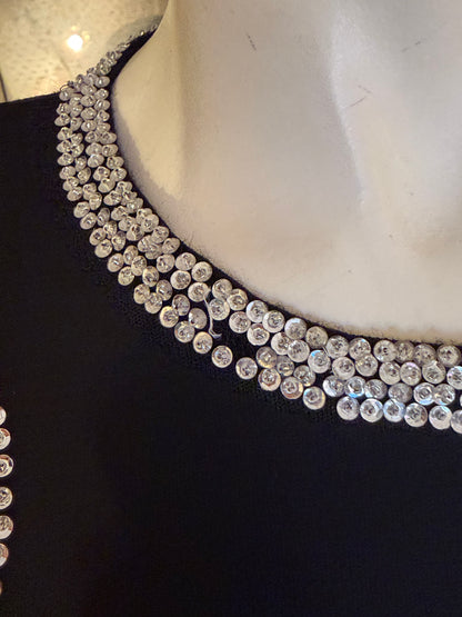 Iris Apfel's Vintage Adrienne Vittadini Sparkle Shoulder Pad Sweater