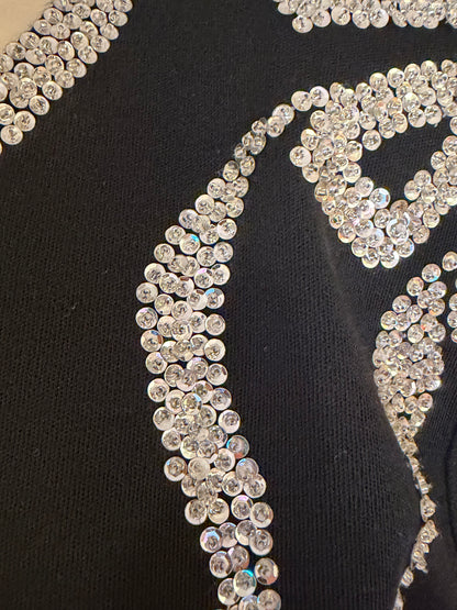 Iris Apfel's Vintage Adrienne Vittadini Sparkle Shoulder Pad Sweater