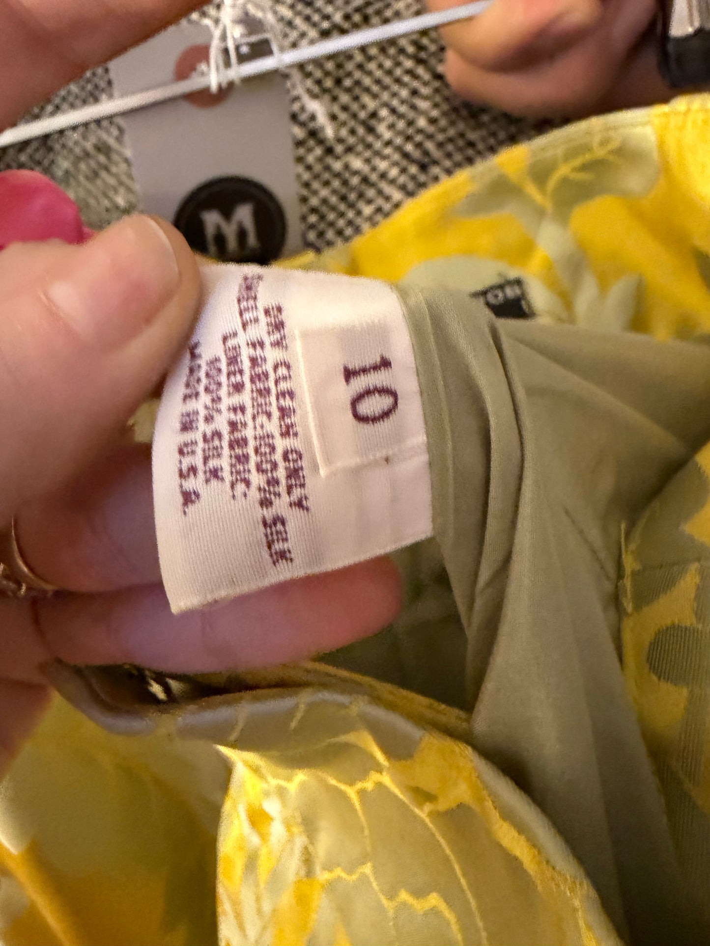 Iris Apfel's Vintage Yellow Silk Brocade Normandy Monroe Pants