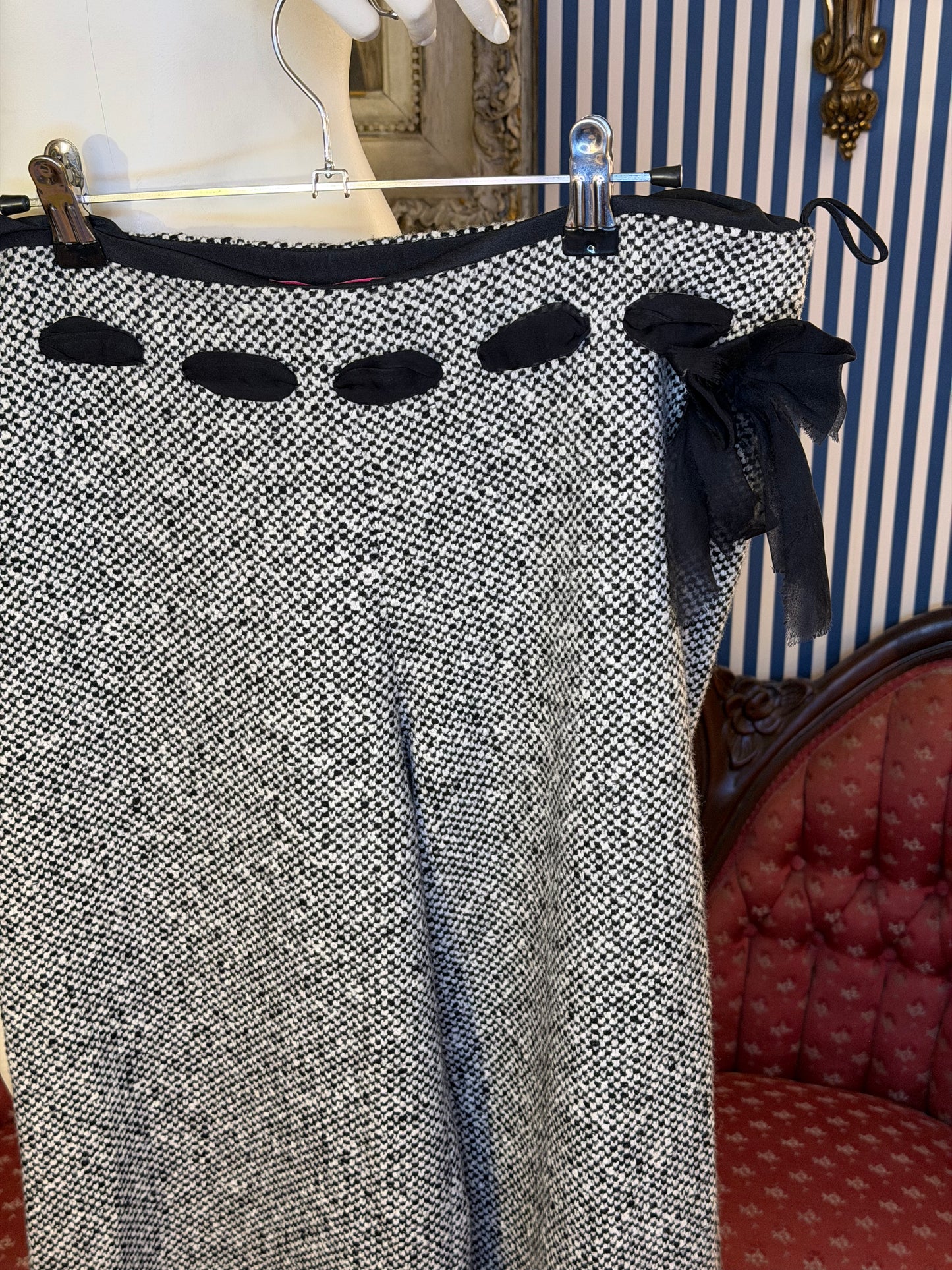 Iris Apfel's Vintage Cashmere Emanuel Ungaro Bow Pants