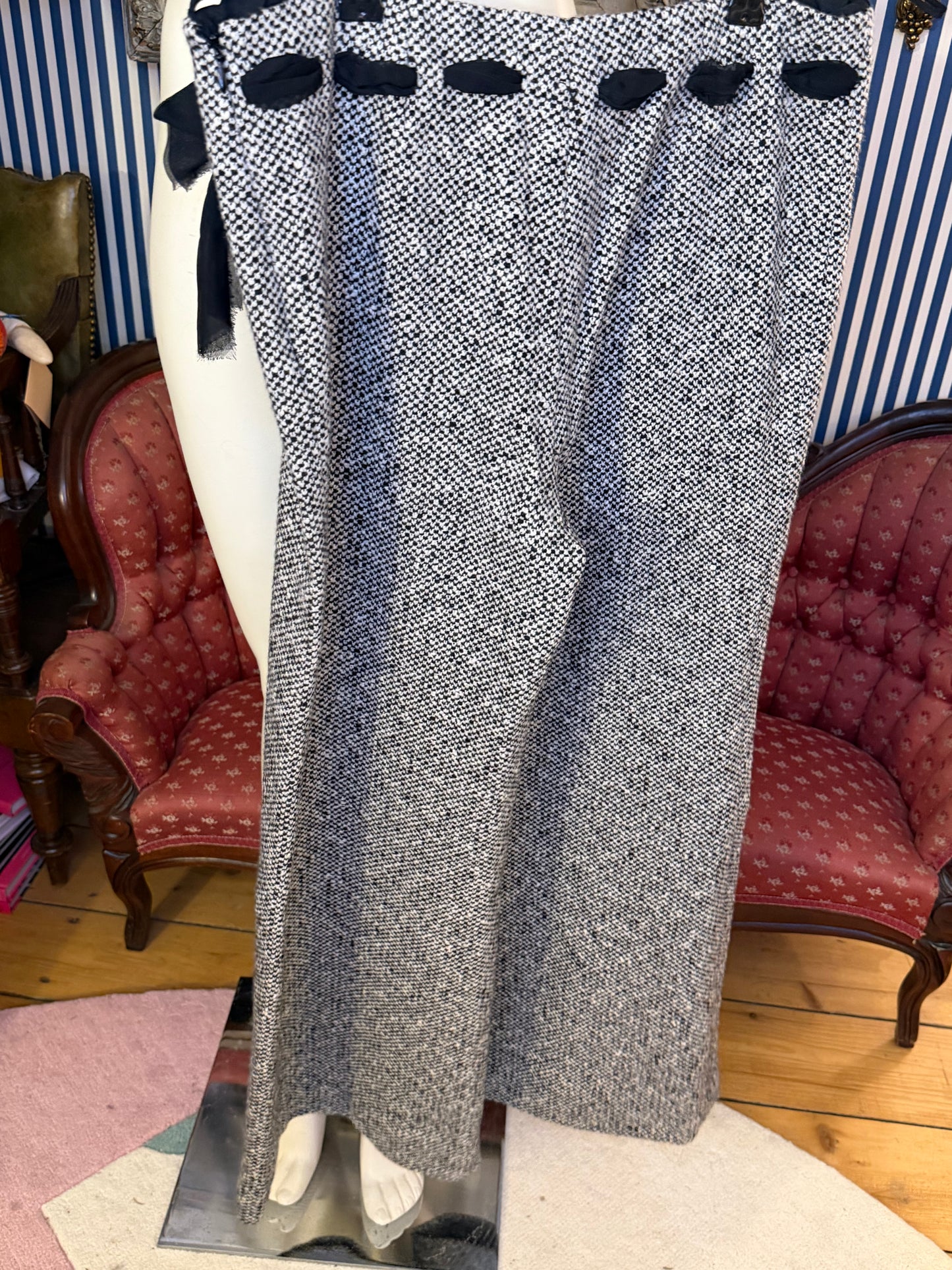 Iris Apfel's Vintage Cashmere Emanuel Ungaro Bow Pants