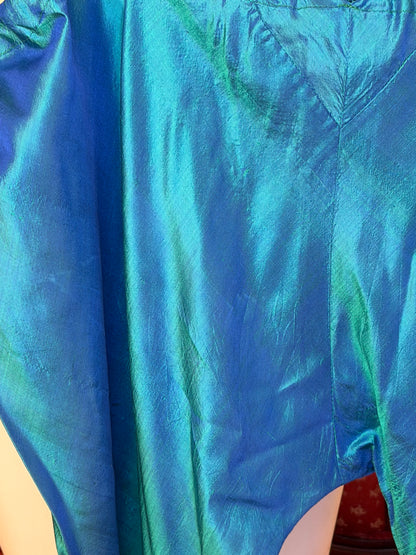 Iris Apfel's Vintage Silk Puck & Hans Funky Metallic Pants