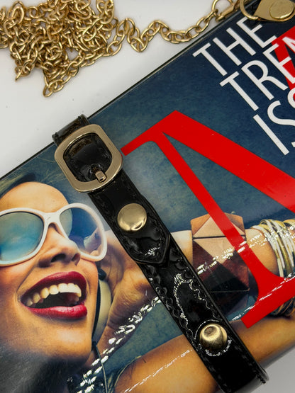 Vintage Magazine Clutch Trend Issue Bag