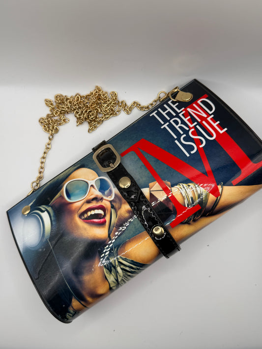 Vintage Magazine Clutch Trend Issue Bag