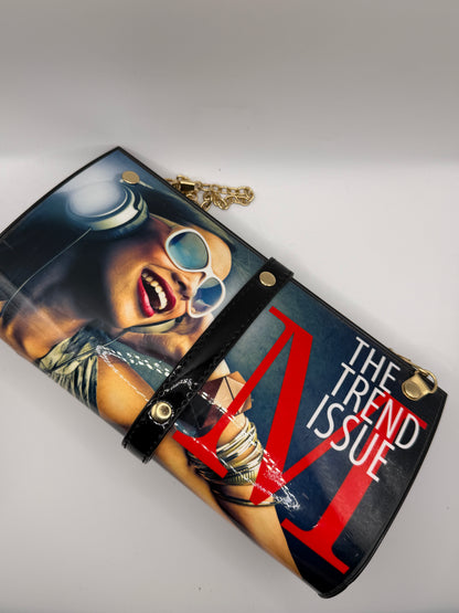 Vintage Magazine Clutch Trend Issue Bag