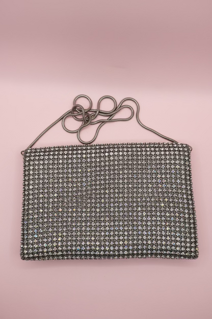 Vintage Maximalist Rhinestone Shoulder Bag