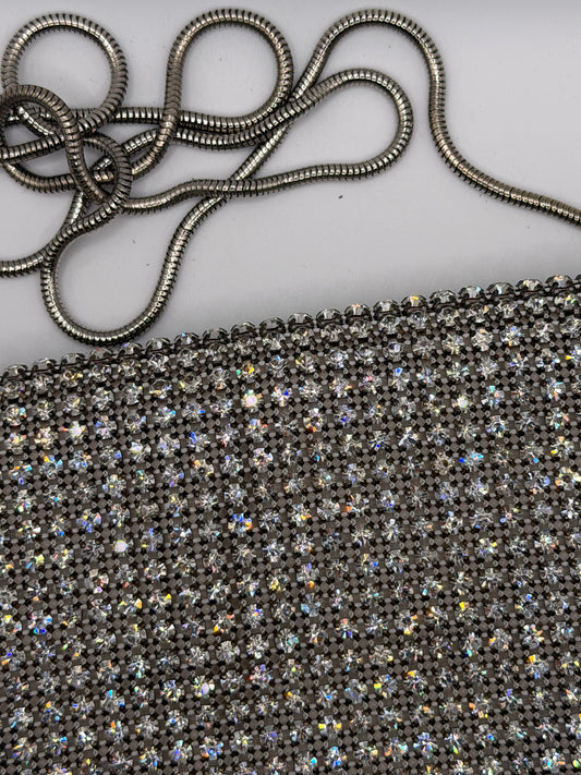 Vintage Maximalist Rhinestone Shoulder Bag