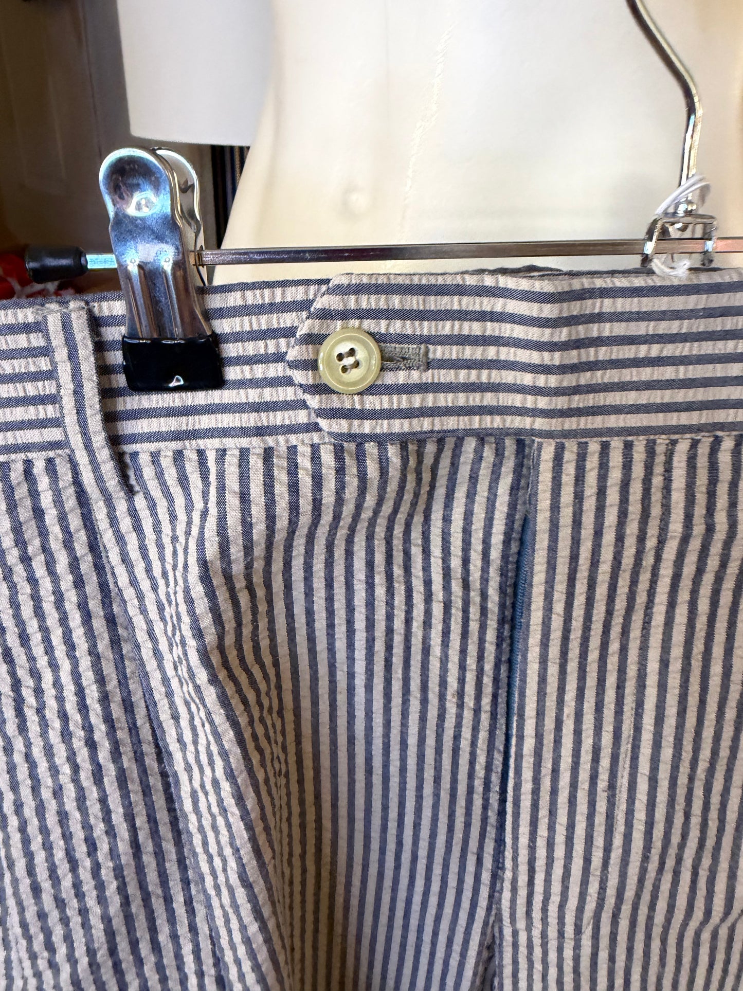 Iris Apfel's Vintage Tom Tailor Seersucker Pants