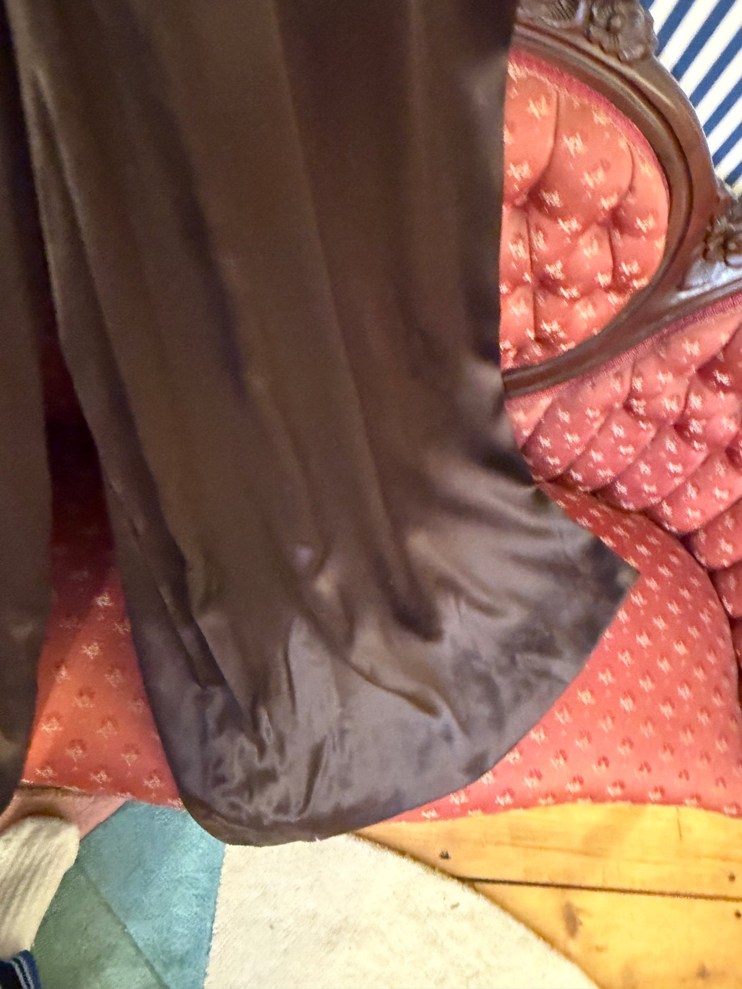 Iris Apfel's Vintage Nina Ricci Haute Couture Silk Jumpsuit - Met Museum Exhibition Piece