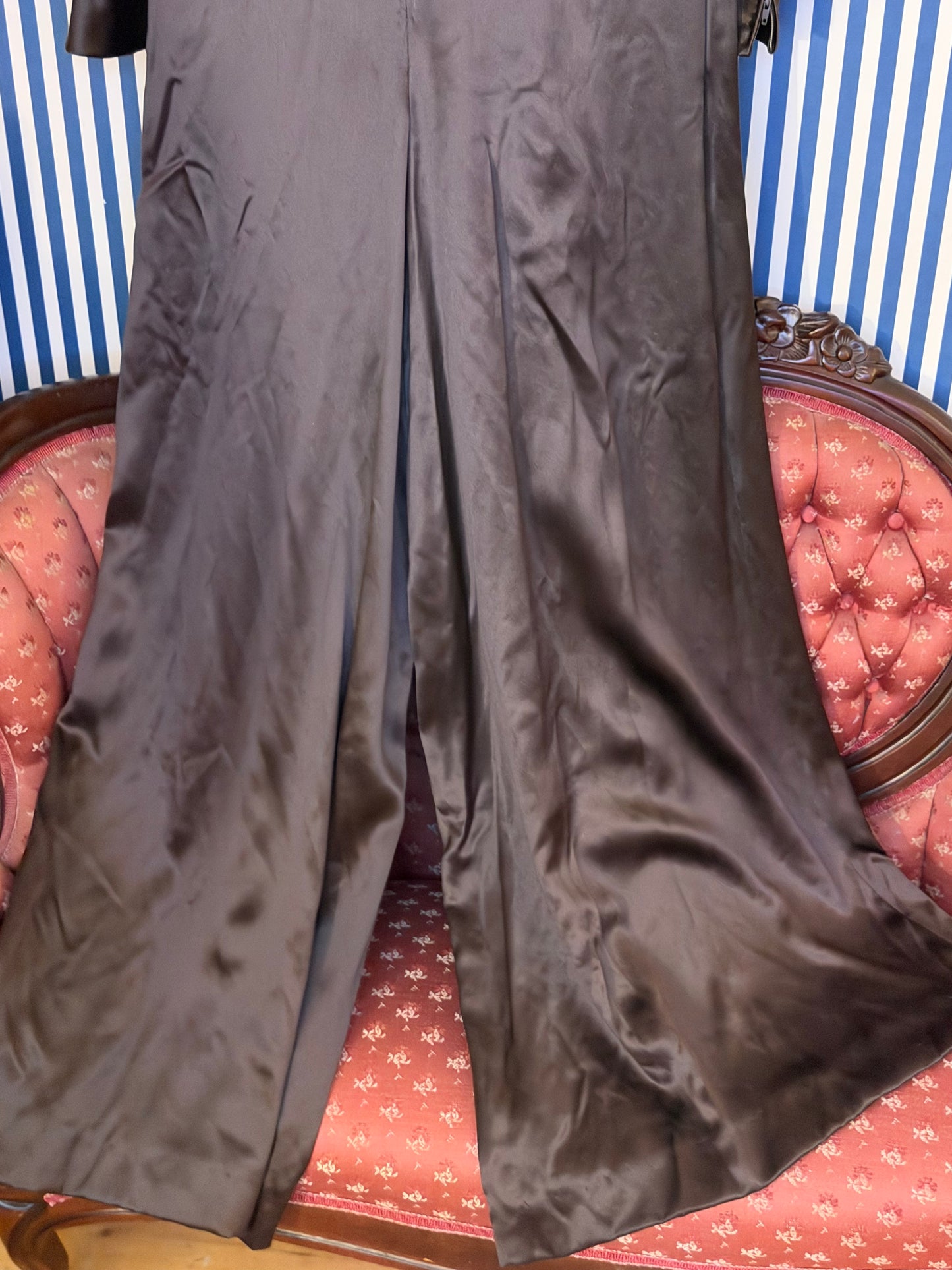 Iris Apfel's Vintage Nina Ricci Haute Couture Silk Jumpsuit - Met Museum Exhibition Piece