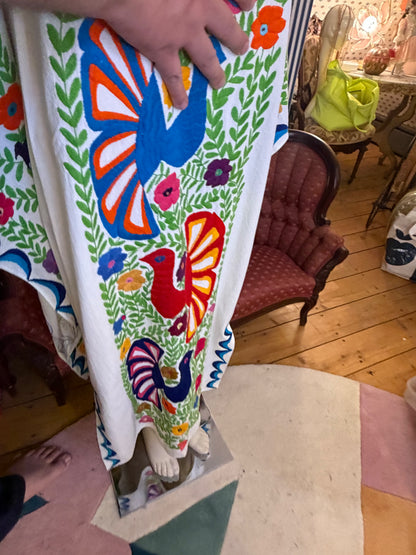 Iris Apfel's Vintage Nativa Mexican Embroidered Gown