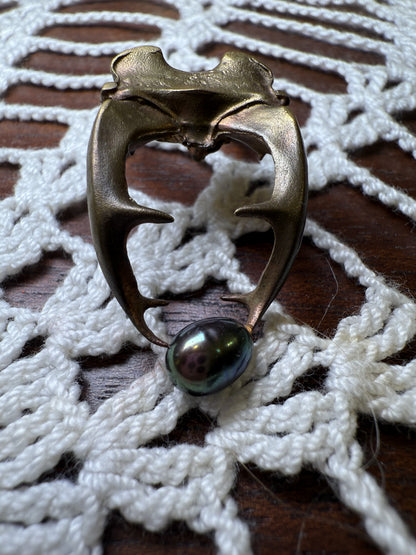 Vintage Stag Beetle Ring