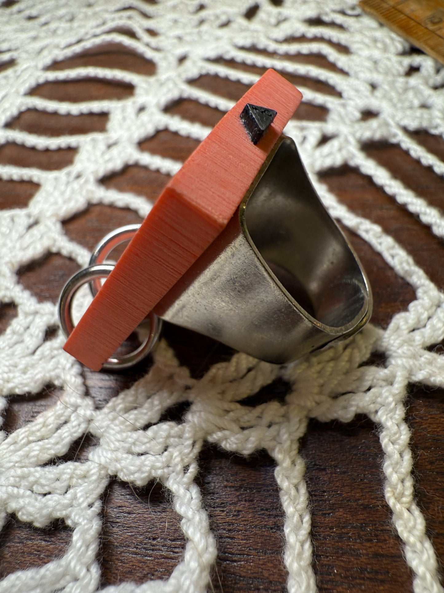 Vintage Pierced Square Box Ring